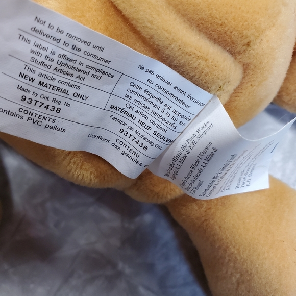 🍯🧸 Disneys Winnie the Pooh Beanie Plush - Picture 4 of 8